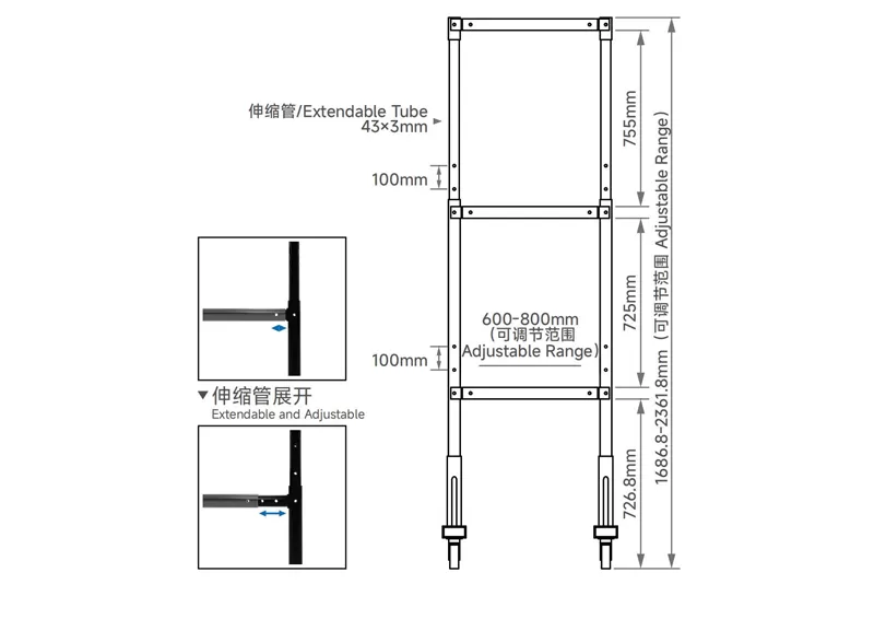 new upgrade extended c body moving light truss price