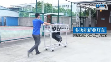 Pre-Rig Truss Folding Base