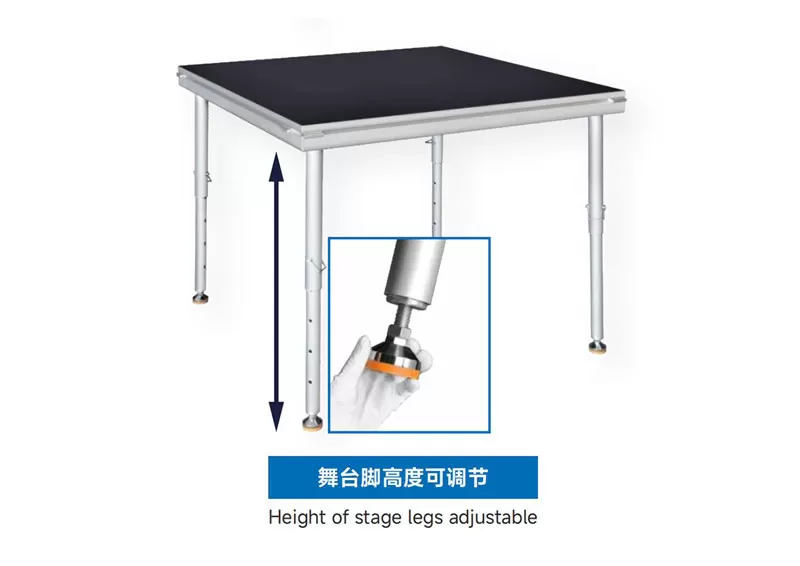 quick lock installation stage in china