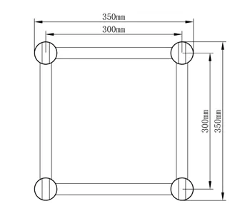 Stackable Truss STRAIGHT SEGMENT