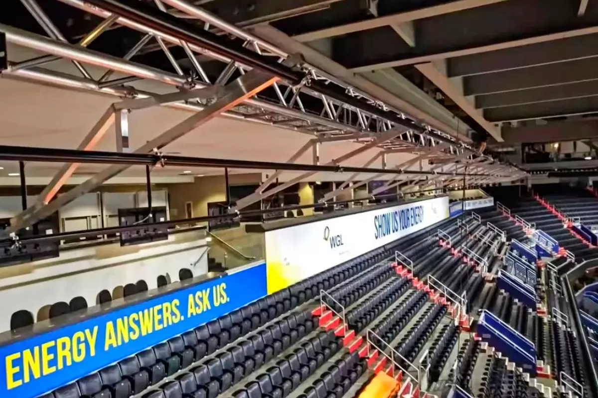 The Trusses Built the Great Arena