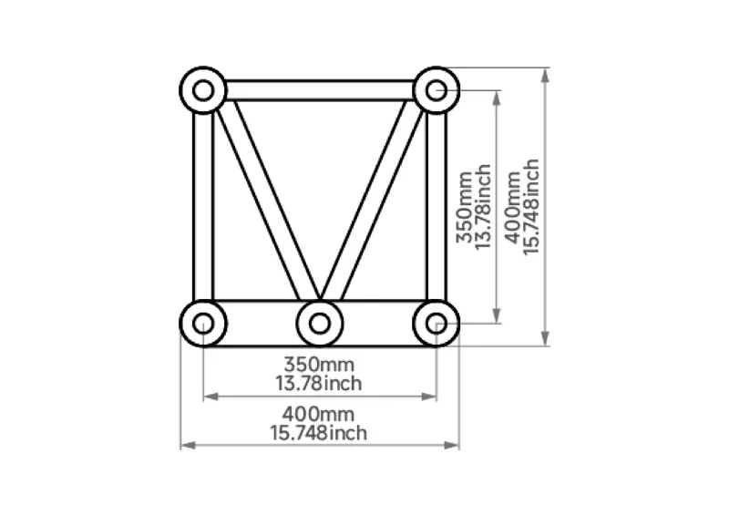 ts44 square truss price