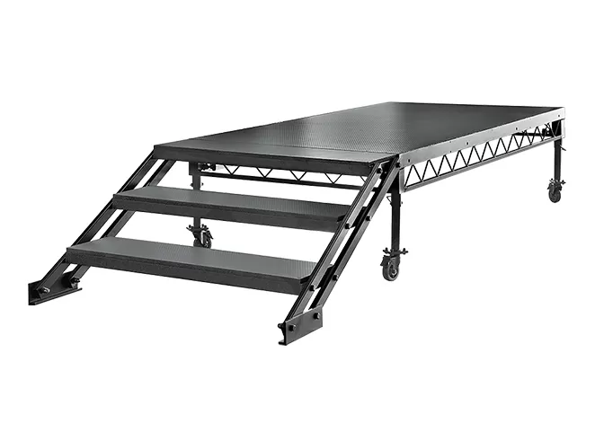 Versatile and Modular Truss Stage Segments Design