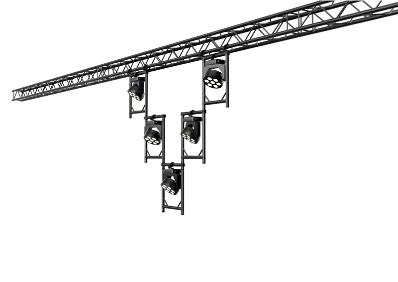 WTC C-Body Mobile Light Array Truss Aluminum Alloy