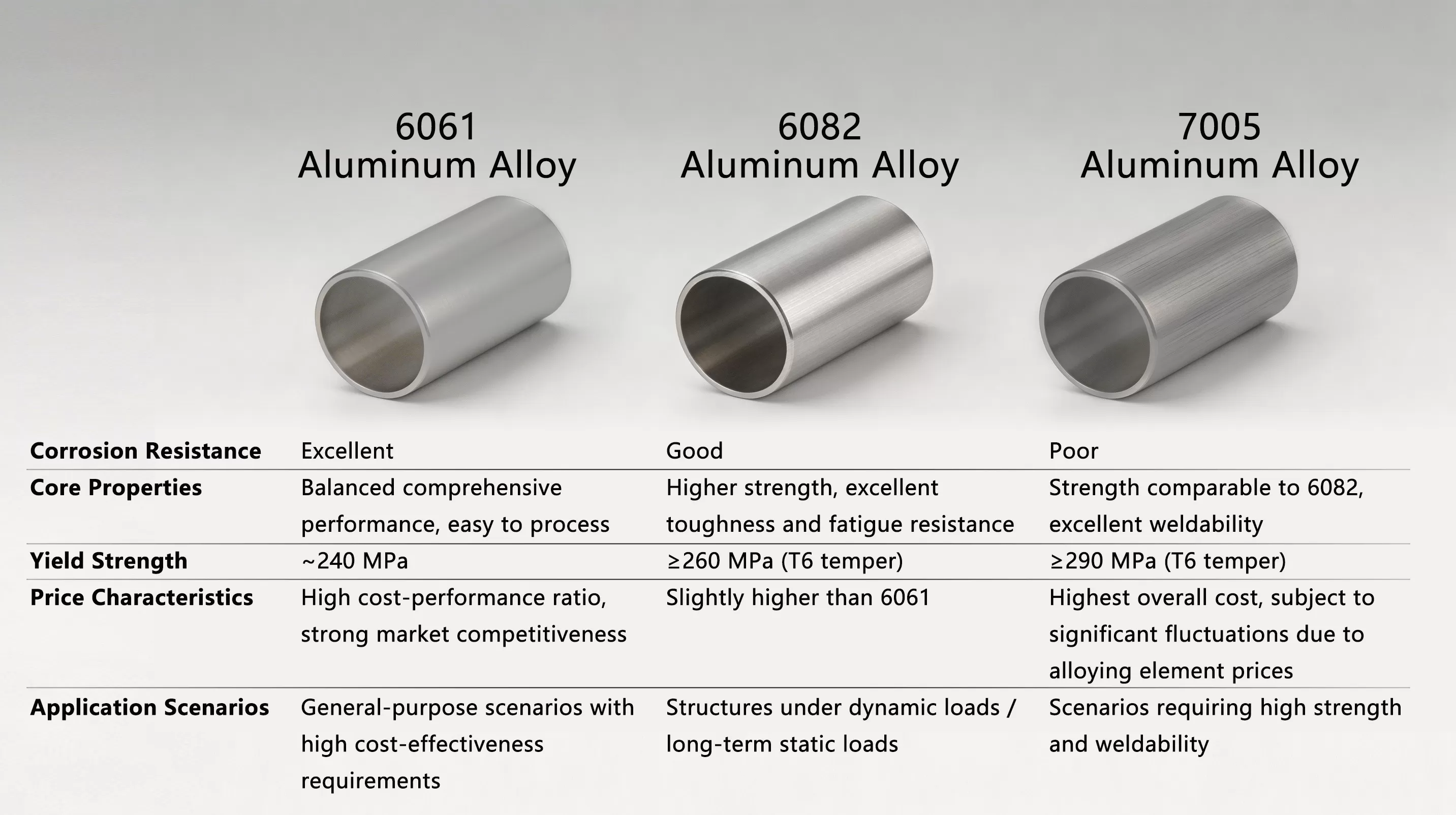 6061 vs. 6082 vs. 7005 Aluminum Alloy: Which Material Best Secures Your Touring Truss Structure?