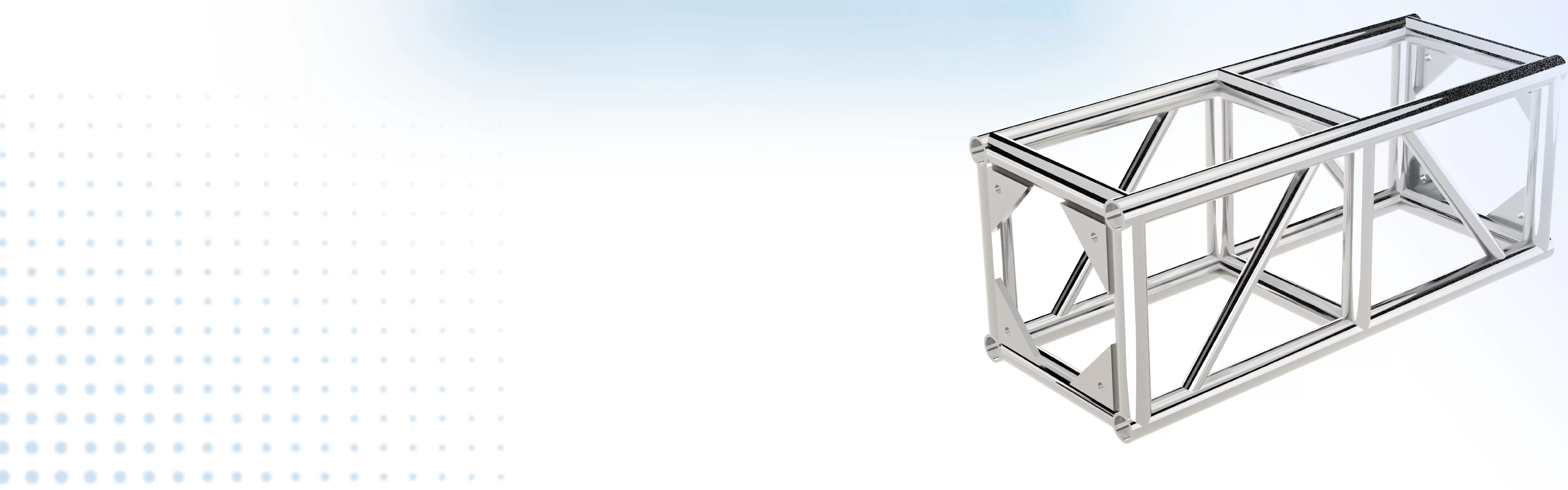 High-Demand Rectangular Bolted Truss
